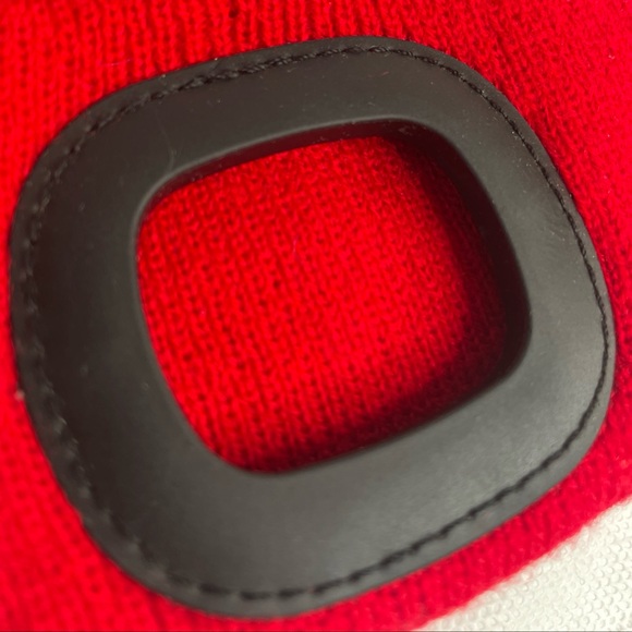 NWT Night Scope Beanie Cap Mens OSFA Toboggan LED Light Mount Holder Rave Hat - Picture 7 of 10